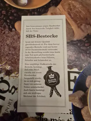 Cubertería Soligen de Acero, Cromo, Níquel y Oro