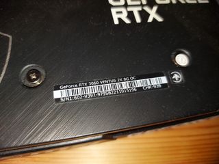 MSI Geforce RTX 3060 Ventus 2x 8G OC