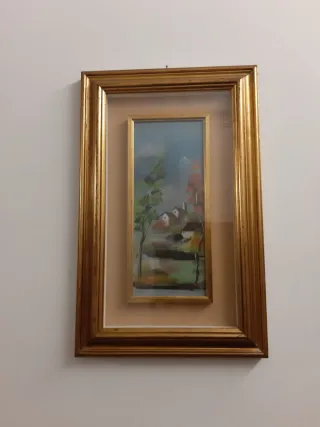 Set di tre quadri d'arredo