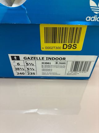 Adidas Gazelle Azul Talla 38’5