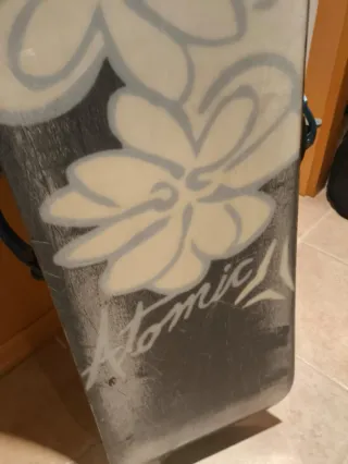 Tabla Atomic Snowboard + Fijaciones