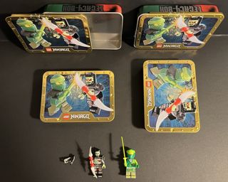 2 Latas Lego Ninjago