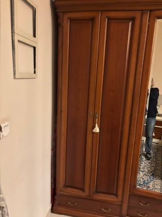 Armario clásico 3 cuerpos madera de avellano