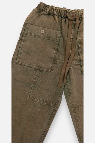 Pantalones Cargo Mujer Free People Verde