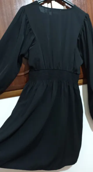 Abito midi ampio Nero