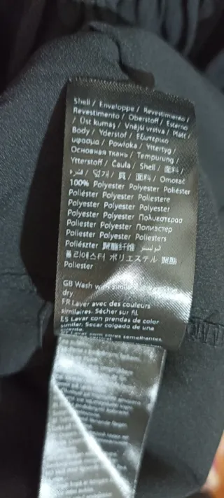 Abito midi ampio Nero