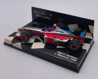 BAR 01 SUPERTEC J. VILLENEUVE 1999 1:43 MINICHAMPS