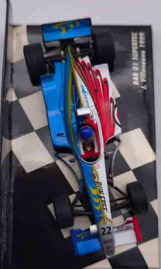 BAR 01 SUPERTEC J. VILLENEUVE 1999 1:43 MINICHAMPS