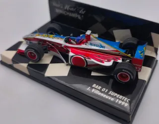BAR 01 SUPERTEC J. VILLENEUVE 1999 1:43 MINICHAMPS