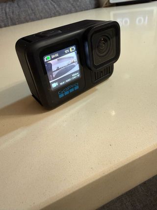 Cámara de acción GoPro con accessorios