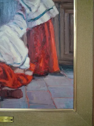 Cuadro pintado a mano jose llul