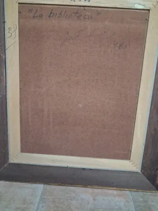 Cuadro pintado a mano jose llul