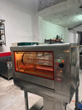 Asador de pollos ROTATIVO industrial