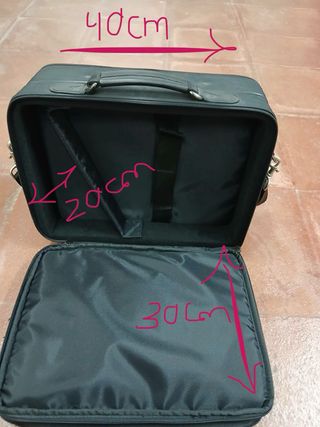 Maletín portátil Network Associates negro