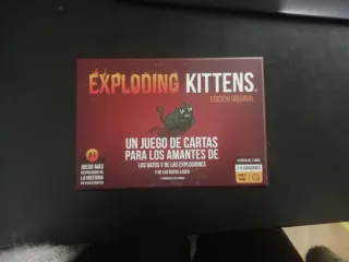 Exploding Kittens Juego de Cartas Edición Original