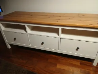 Mueble TV IKEA Hemnes Madera Blanca