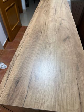 Mueble bajo de madera gran capacidad
