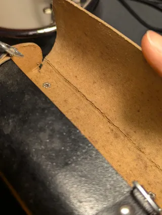 Borsello sottosella vintage F. Parra Pisa