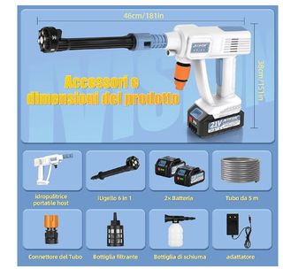 Idropulitrice a Batteria