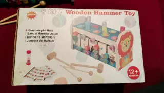 Juguete Xilófono Madera 4 en 1