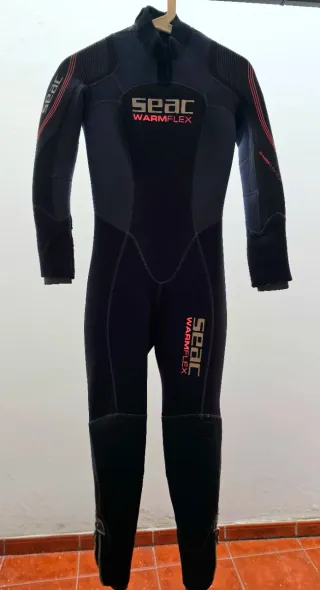 Traje de buceo SEAC Warmflex Negro