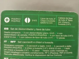 Lote Llaves Compactas PARKSIDE