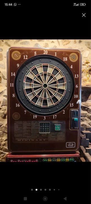 Máquina de dardos electrónica
