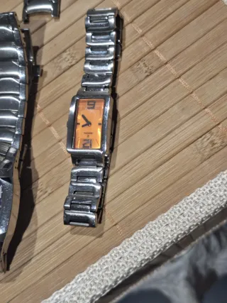 Lote relojes Lotus, Festina acero