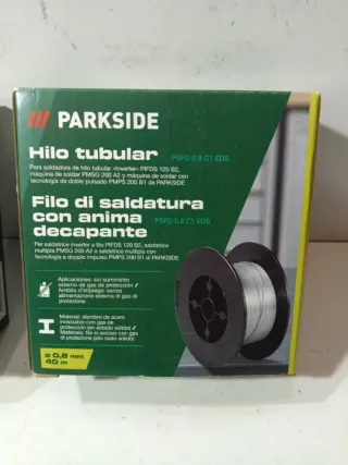 Lote 4 rollos hilo soldadura Parkside