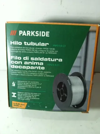 Lote 4 rollos hilo soldadura Parkside