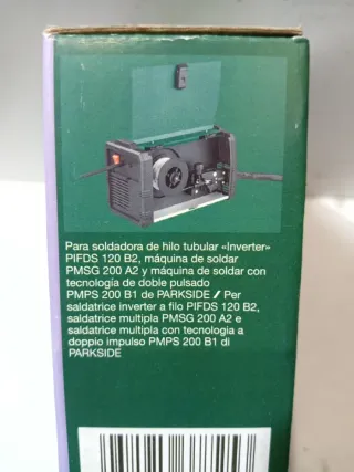 Lote 4 rollos hilo soldadura Parkside