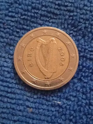 Moneda 2 Euros Irlanda 2005 Harp