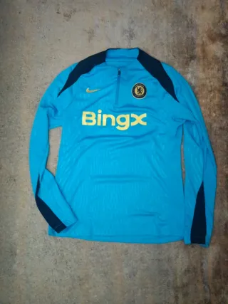 Sudadera Nike Chelsea Futbol Media Cremallera