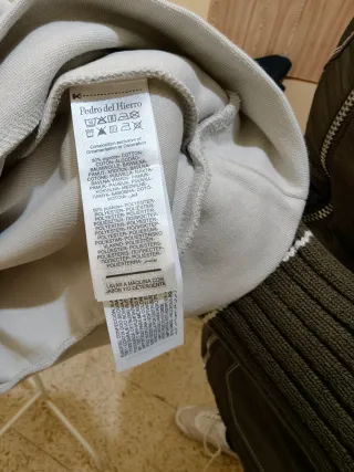 Jersey Pedro del Hierro Beige Talla M