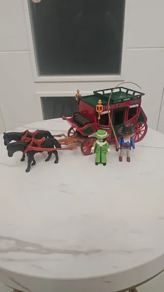 Playmobil Carreta del Oeste con Figuras