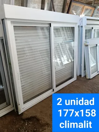 2 Ventana aluminio 177x158 Climalit. 621292438