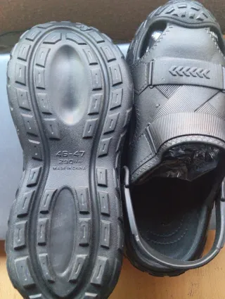 Sandalias cómodas negras