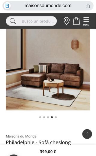 Sofá Chaiselongue 3-4 Plazas