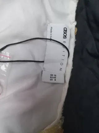 Vestido joya ASOS EDITION oro y rosa