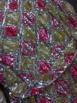 Vestido joya ASOS EDITION oro y rosa