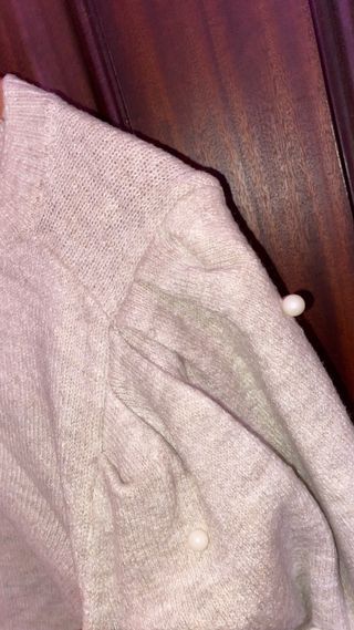 Blusa Mango bege tamanho XL