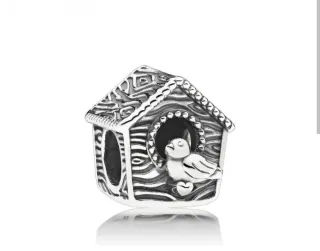 Charm Pandora Casa Pajaros Plata