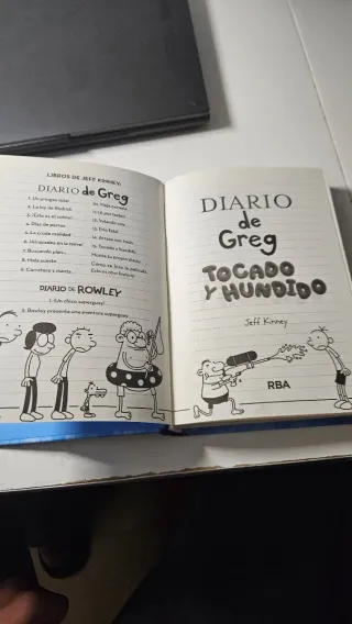 Diario de Greg 15 - Tocado y hundido