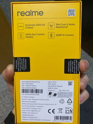 Realme 14X 5G 256GB Carbon Black