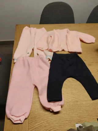 Lote Ropa Bebé 0-3 Mes, 18 piezas +  14 accesorios