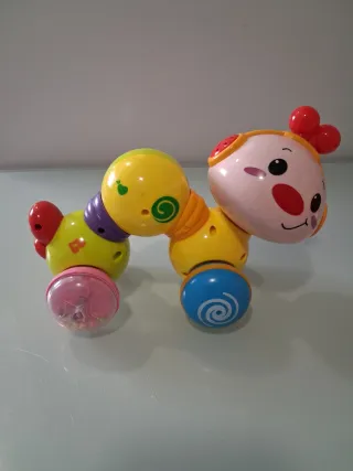 Juguete oruga interactiva para bebé