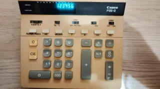 Calculadora Canon P35-D Impresora 1980