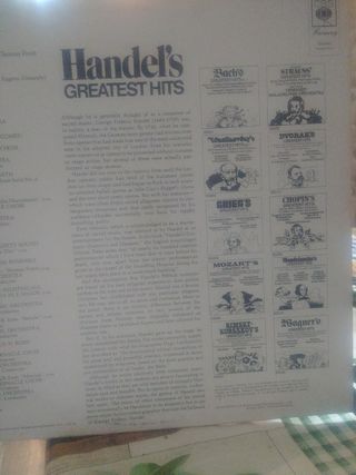 Vinilo Handel's Greatest Hits Clásica