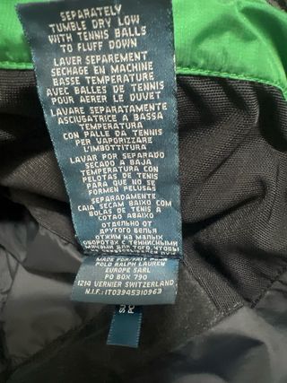 Plumífero Polo Ralph Lauren Italia Talla L