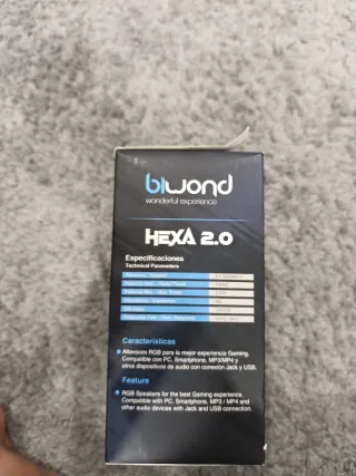Altavoces Gaming Bluwond Hexa 2.0 RGB